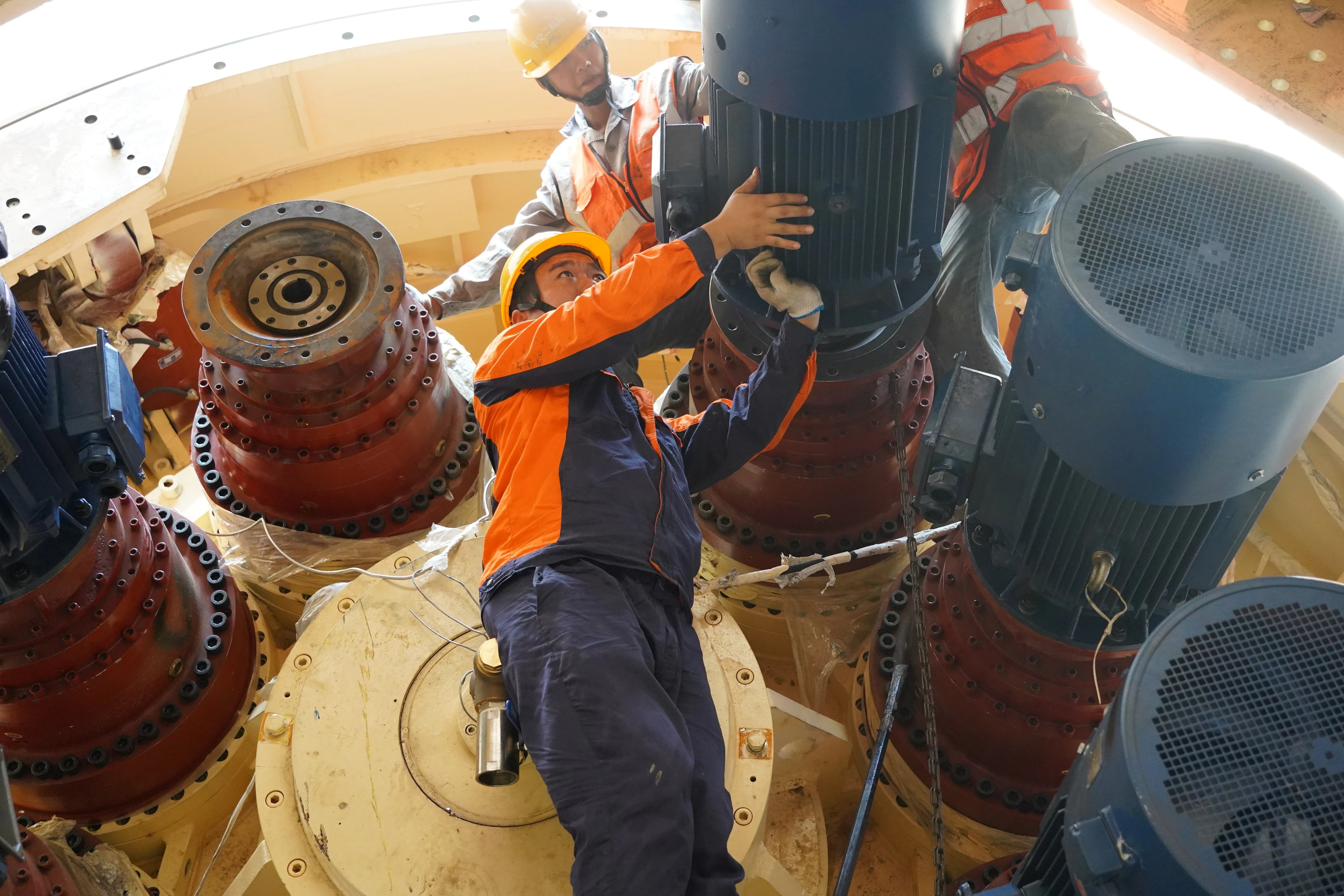 Pile Driver Position Even Pressure Handles – CEGC