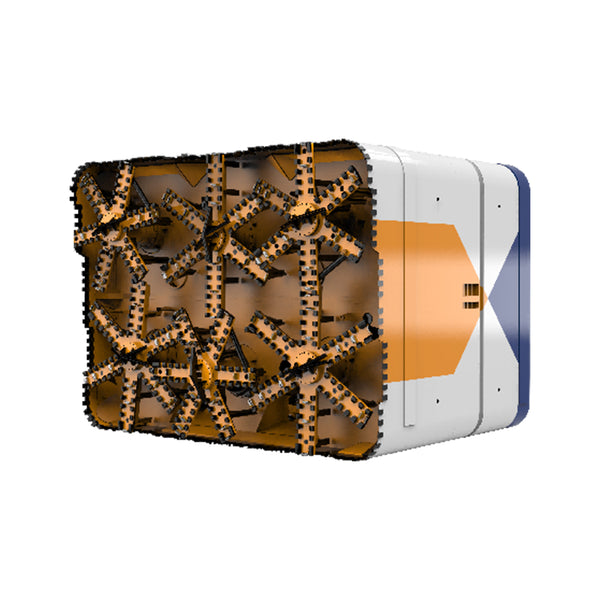 Rectangle pipe jacking machine